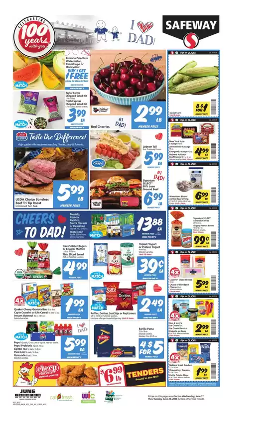 Safeway catalogue in Fremont CA | Current bargains and offers | 2026-06-17T00:00:00.000Z - 2026-06-23T00:00:00.000Z