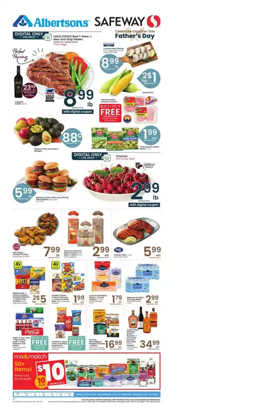 Safeway catalogue | Top deals and discounts | 2026-06-17T00:00:00.000Z - 2026-06-23T00:00:00.000Z