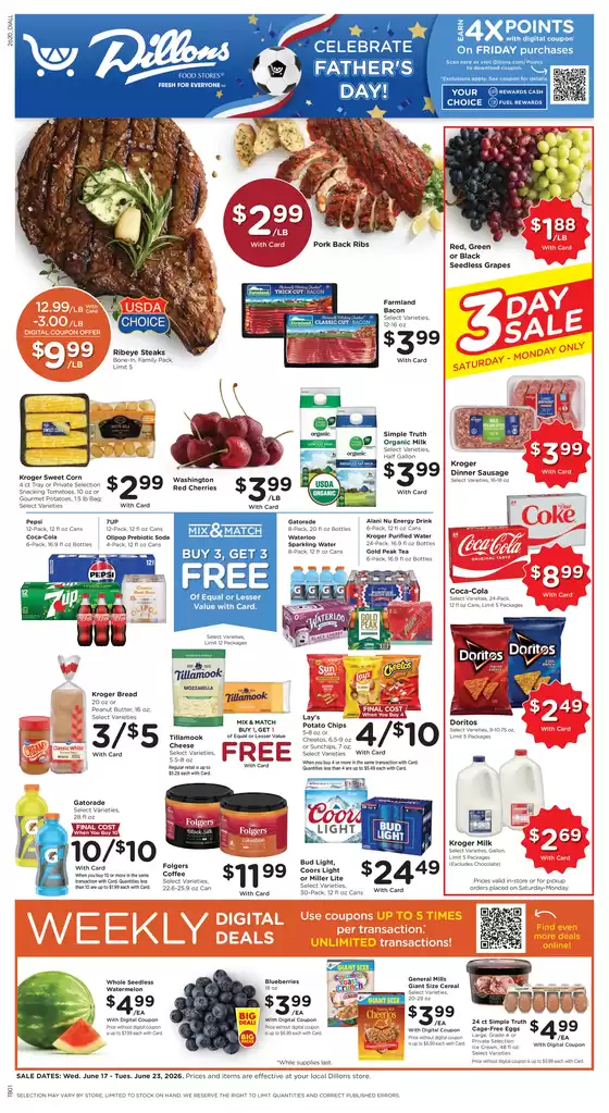 Dillons catalogue | Top deals for all customers | 2026-06-17T00:00:00.000Z - 2026-06-23T00:00:00.000Z