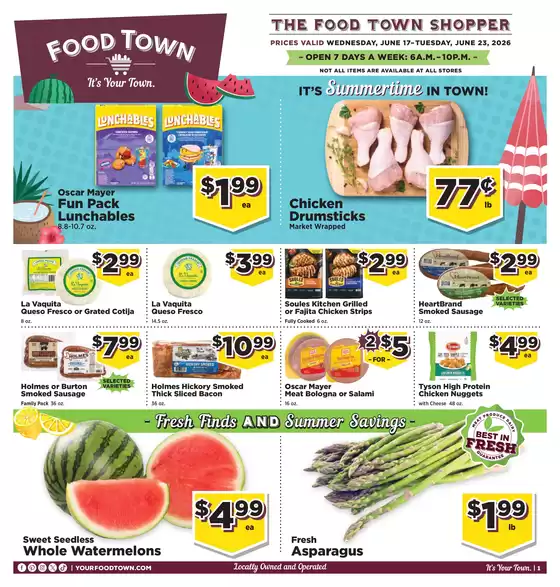 Food Town catalogue | FoodTownInStoreAd | 2026-06-17T00:00:00.000Z - 2026-06-23T00:00:00.000Z