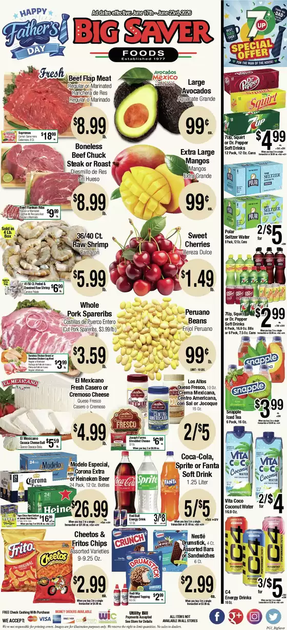 Big Saver Foods catalogue in West Covina CA | Big Saver Foods Weekly Special | 2026-06-17T00:00:00.000Z - 2026-06-23T00:00:00.000Z