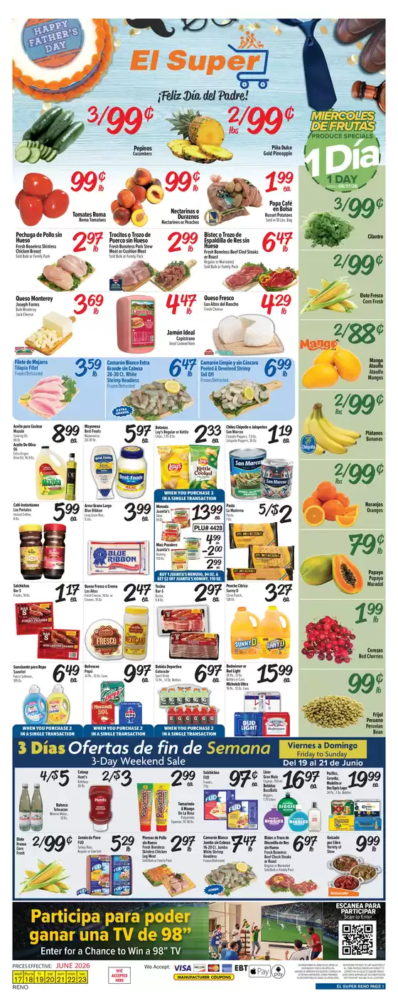 El Super catalogue | Great discounts on selected products | 2026-06-17T00:00:00.000Z - 2026-06-23T00:00:00.000Z