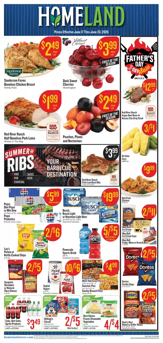 Homeland Market catalogue | Current special promotions | 2026-06-17T00:00:00.000Z - 2026-06-23T00:00:00.000Z