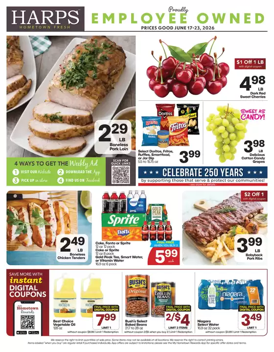 Harp's Market catalogue | Save now with our deals | 2026-06-17T00:00:00.000Z - 2026-06-23T00:00:00.000Z