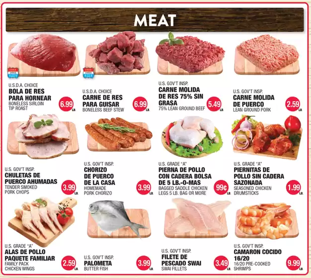 Carnicerias Jimenez catalogue in Warrenville IL | Current bargains and offers | 2026-06-17T00:00:00.000Z - 2026-07-01T00:00:00.000Z