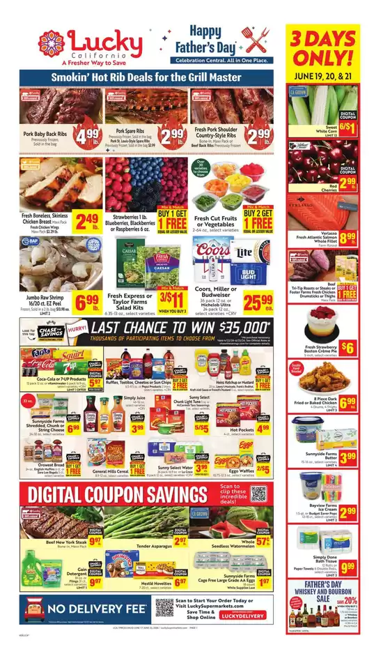 Lucky Supermarkets catalogue in Alameda CA | Weekly | 2026-06-17T00:00:00.000Z - 2026-06-23T00:00:00.000Z