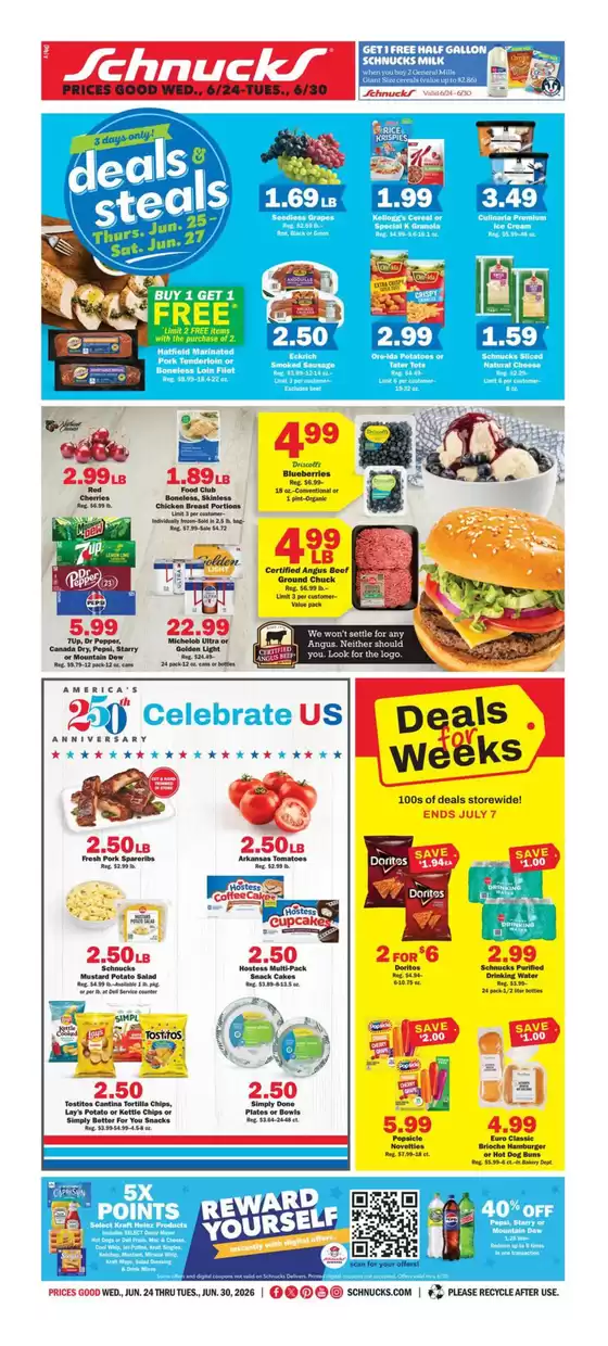 Schnucks catalogue | Current special promotions | 2026-06-24T00:00:00.000Z - 2026-06-30T00:00:00.000Z