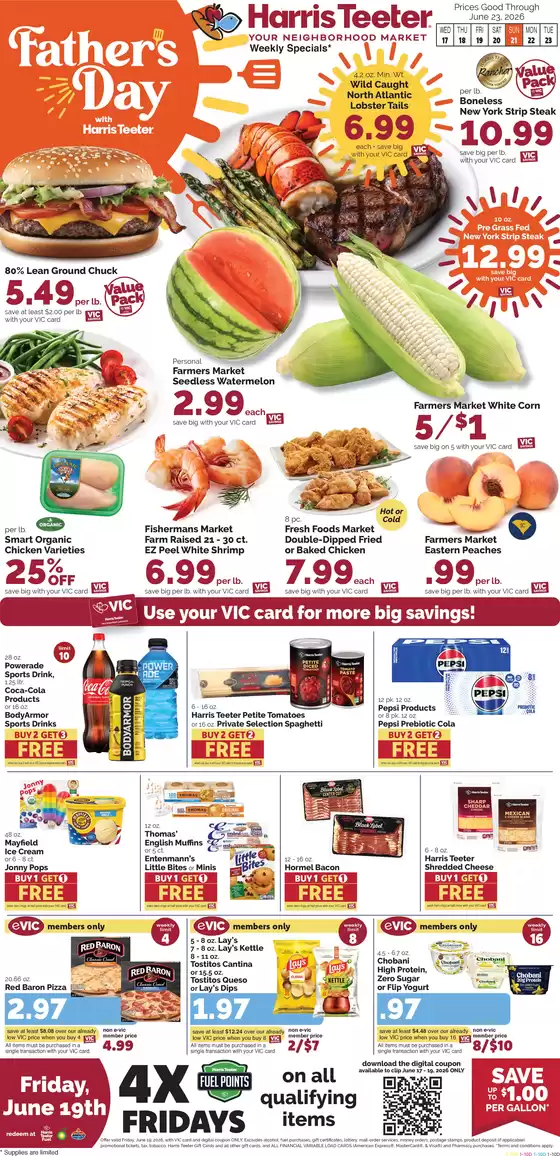 Harris Teeter catalogue | Current deals and offers | 2026-06-17T00:00:00.000Z - 2026-06-23T00:00:00.000Z