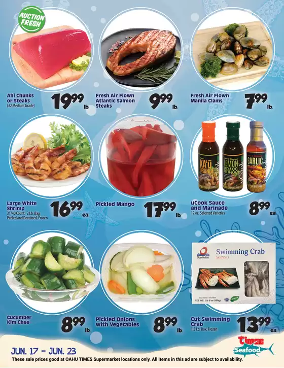 Times Supermarkets catalogue | Seafood Specials | 2026-06-17T00:00:00.000Z - 2026-06-23T00:00:00.000Z