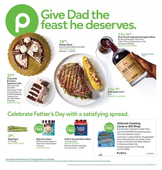 Publix catalogue | Our best deals for you | 2026-06-17T00:00:00.000Z - 2026-06-23T00:00:00.000Z