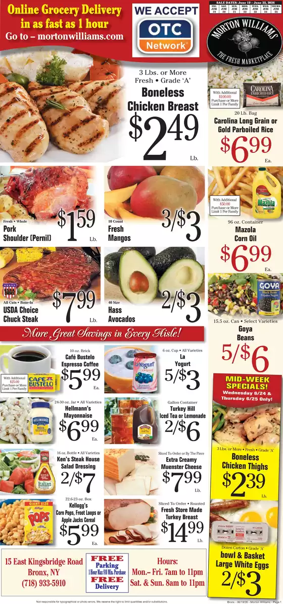 Morton Williams catalogue in Union NJ | Special offers for you | 2026-06-19T00:00:00.000Z - 2026-06-25T00:00:00.000Z