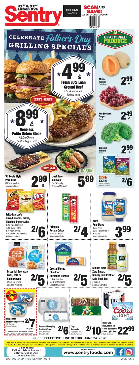 Sentry catalogue in Germantown WI | Weekly Ad | 2026-06-18T00:00:00.000Z - 2026-06-24T00:00:00.000Z