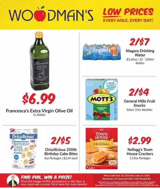 Woodman's catalogue | New offers to discover | 2026-06-18T00:00:00.000Z - 2026-06-24T00:00:00.000Z