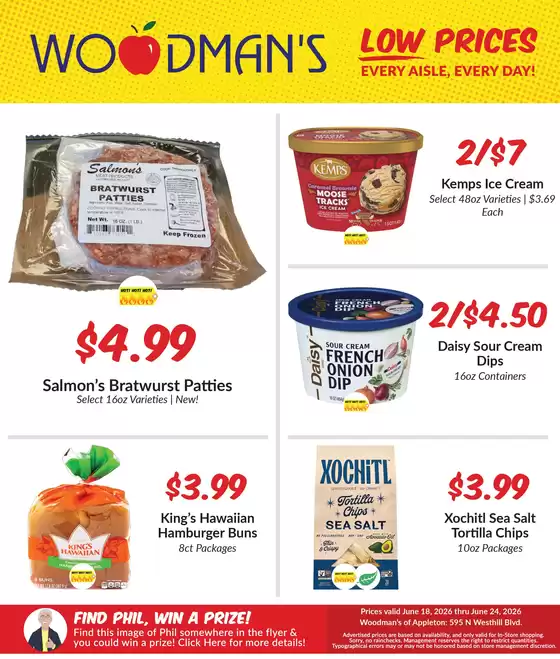 Woodman's catalogue | Great offer for bargain hunters | 2026-06-18T00:00:00.000Z - 2026-06-24T00:00:00.000Z