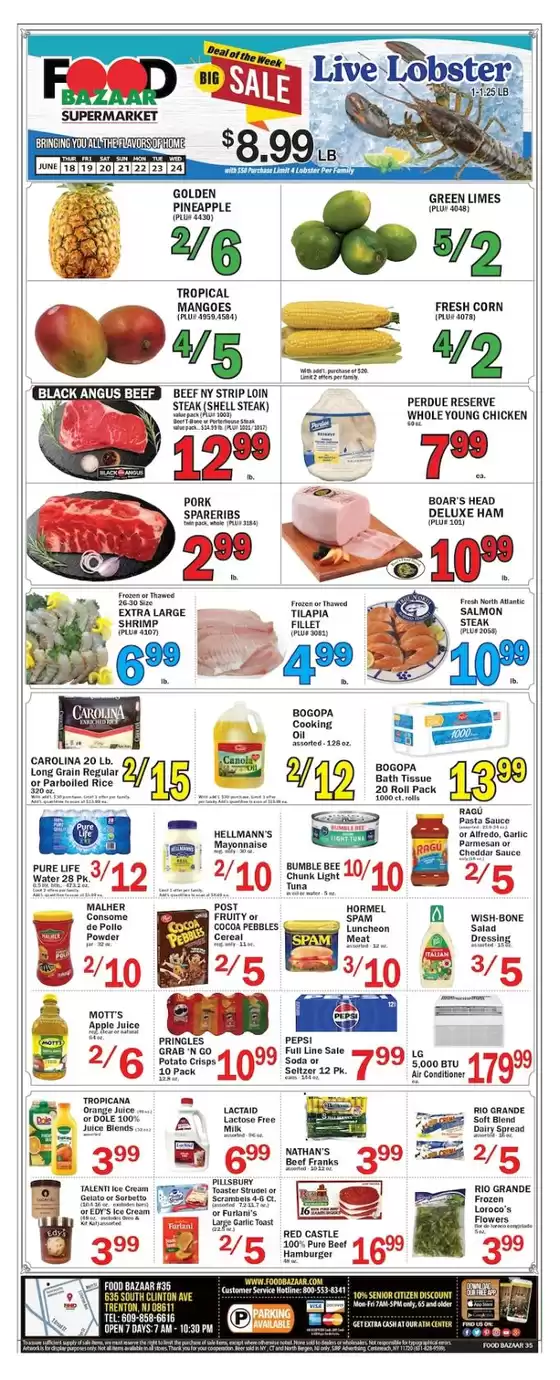 Food Bazaar catalogue | Top offers for all bargain hunters | 2026-06-18T00:00:00.000Z - 2026-06-24T00:00:00.000Z