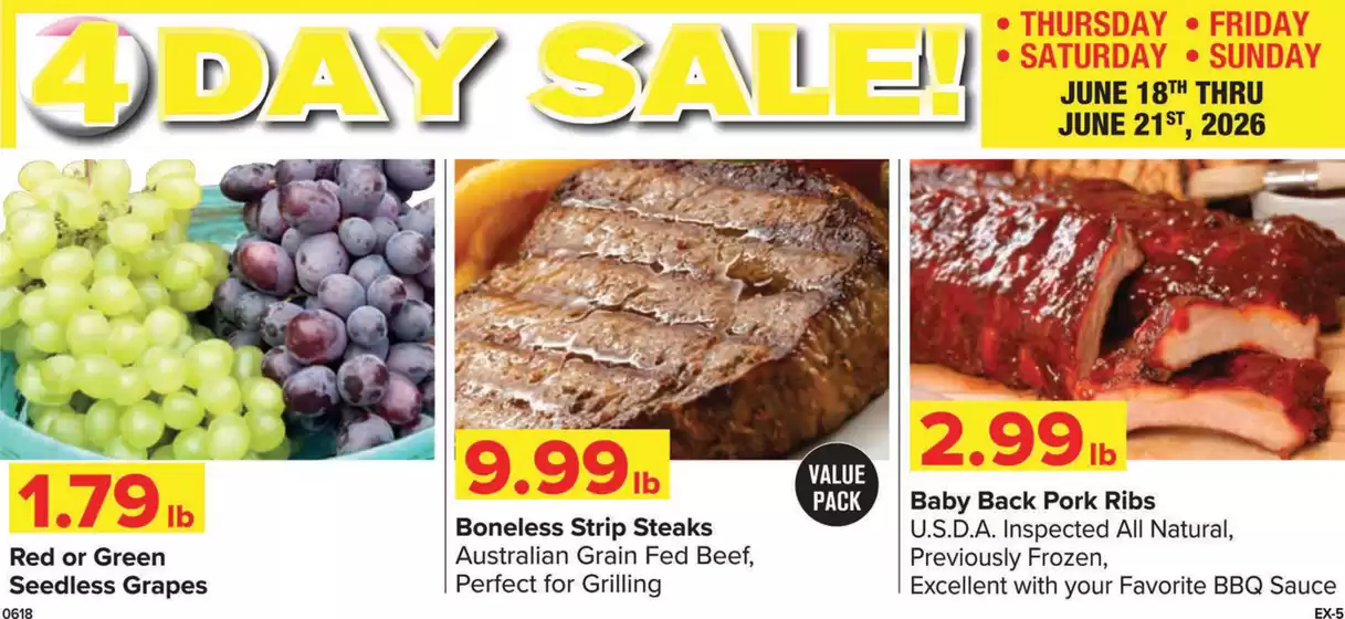 Shop 'n Save catalogue | Great offer for all customers | 2026-06-18T00:00:00.000Z - 2026-06-21T00:00:00.000Z
