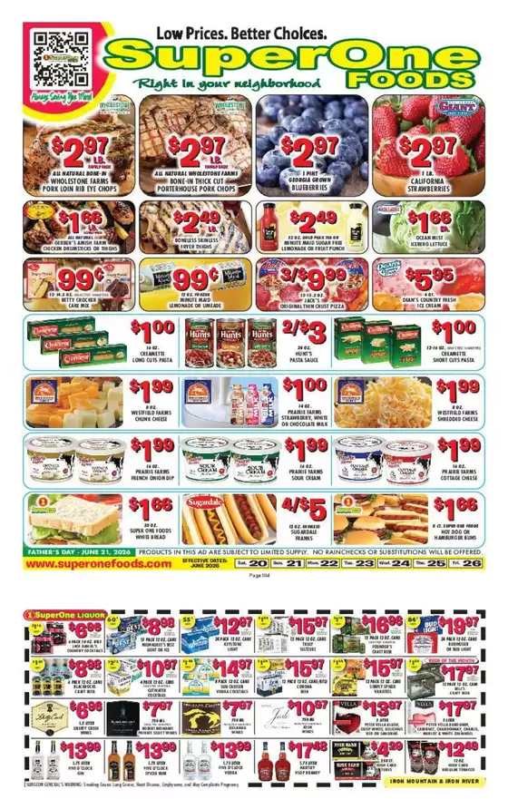 Super One Foods catalogue | Weekly Ad Savings | 2026-06-06T00:00:00.000Z - 2026-06-26T00:00:00.000Z
