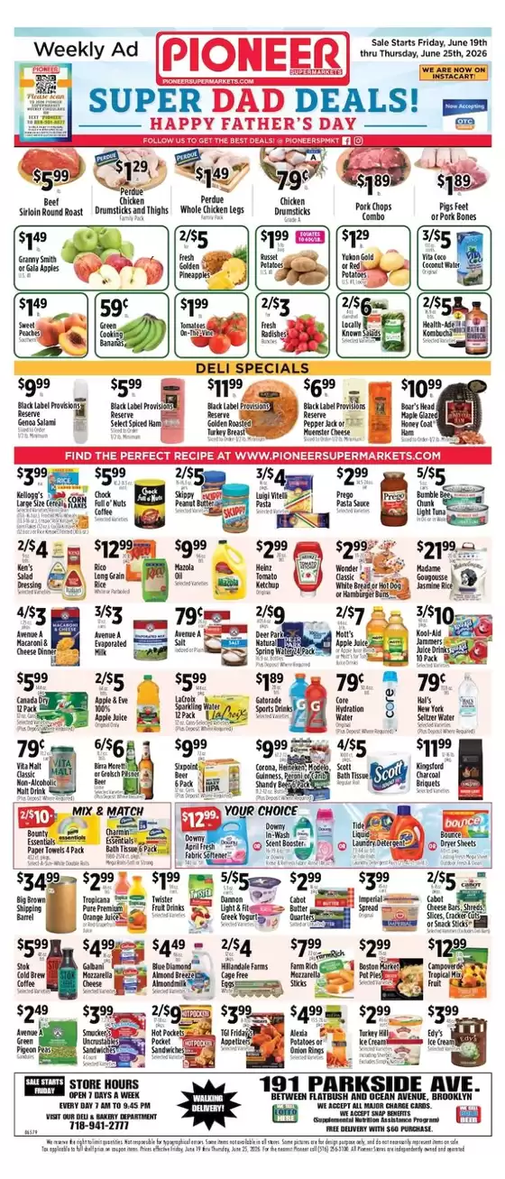 Pioneer Supermarkets catalogue in Rego Park NY | Our best offers for you | 2026-06-19T00:00:00.000Z - 2026-06-25T00:00:00.000Z