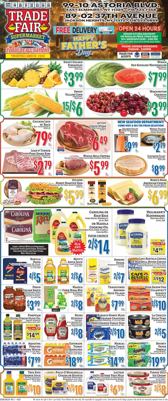 Trade Fair Supermarket catalogue in Paramus NJ | Attractive special offers for everyone | 2026-06-19T00:00:00.000Z - 2026-06-25T00:00:00.000Z