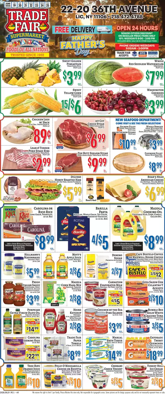 Trade Fair Supermarket catalogue in Paramus NJ | Exclusive bargains | 2026-06-19T00:00:00.000Z - 2026-06-25T00:00:00.000Z
