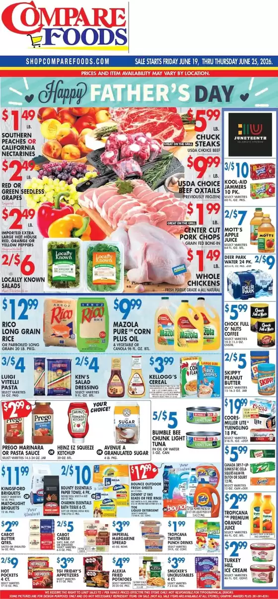 Compare Foods catalogue | Compare Foods weekly ad | 2026-06-19T00:00:00.000Z - 2026-06-25T00:00:00.000Z