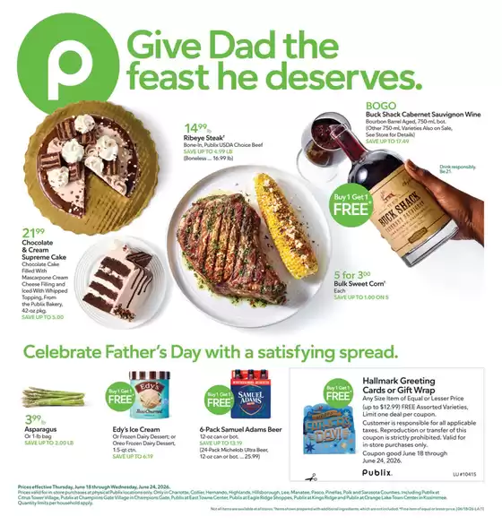 Publix catalogue | Our best deals for you | 2026-06-17T00:00:00.000Z - 2026-06-23T00:00:00.000Z