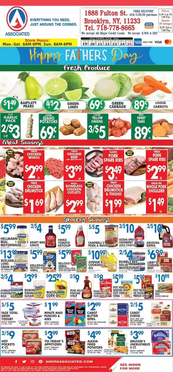 Associated catalogue in Jackson Heights NY | Great offer for bargain hunters | 2026-06-19T00:00:00.000Z - 2026-06-25T00:00:00.000Z