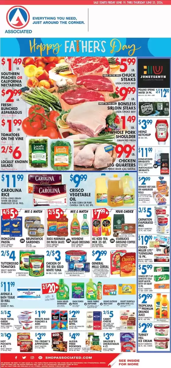 Associated catalogue in Carlstadt NJ | Top offers for smart savers | 2026-06-19T00:00:00.000Z - 2026-06-25T00:00:00.000Z