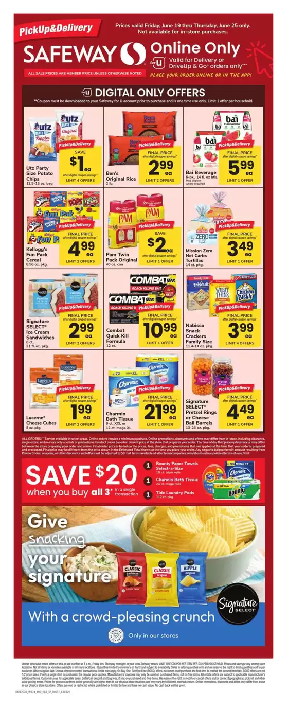 Safeway catalogue in Bladensburg MD | Safeway - Eastern - SP | 2026-06-19T00:00:00.000Z - 2026-06-25T00:00:00.000Z