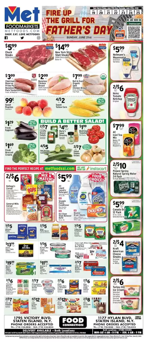 Met Foodmarkets catalogue in Roselle NJ | Great discounts on selected products | 2026-06-19T00:00:00.000Z - 2026-06-25T00:00:00.000Z