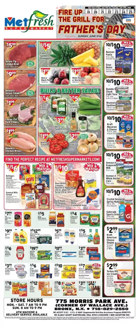 Met Foodmarkets catalogue in Paramus NJ | Top offers for smart savers | 2026-06-19T00:00:00.000Z - 2026-06-25T00:00:00.000Z