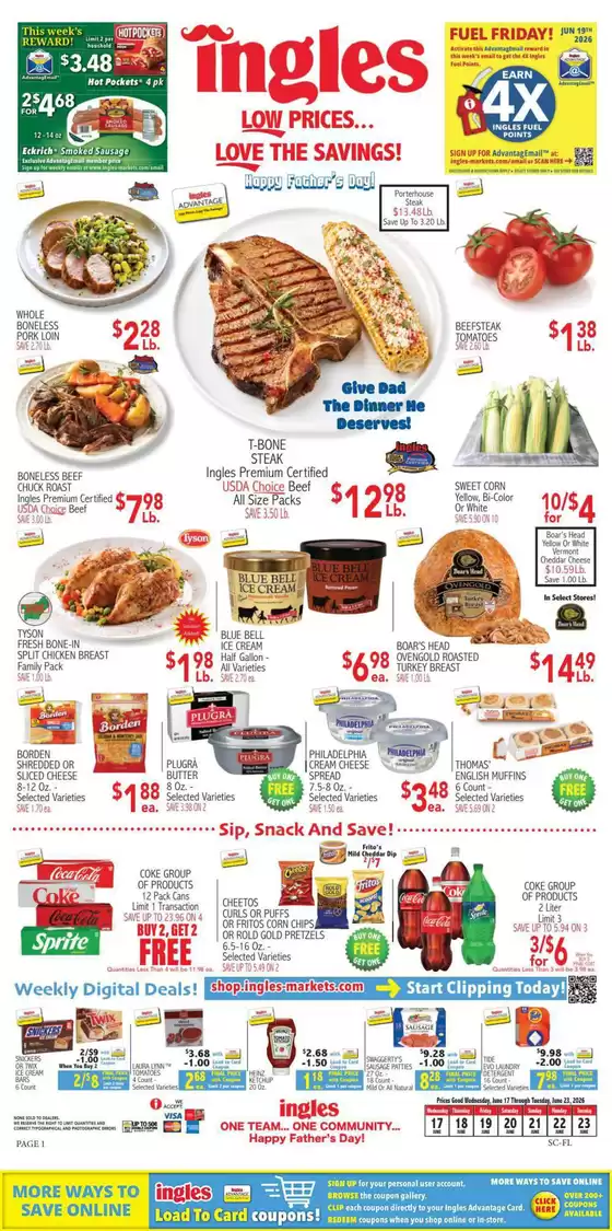 Ingles Markets catalogue | Save now with our deals | 2026-06-17T00:00:00.000Z - 2026-06-23T00:00:00.000Z