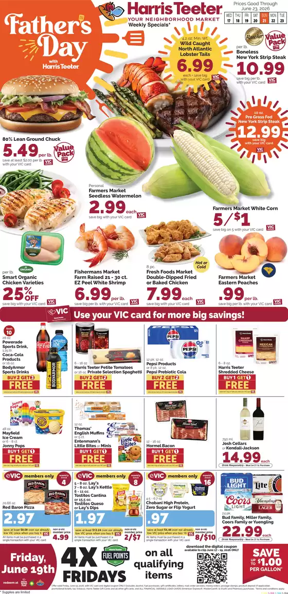 Harris Teeter catalogue in Spring Lake NC | Our best bargains | 2026-06-17T00:00:00.000Z - 2026-06-23T00:00:00.000Z