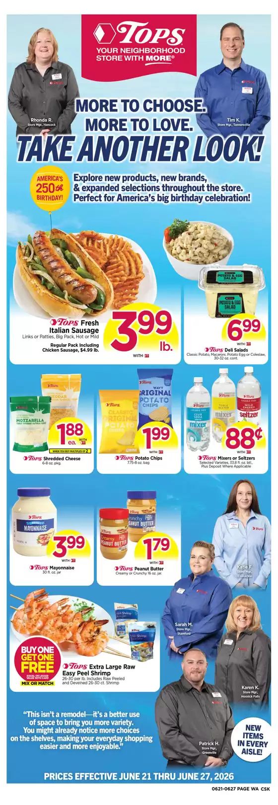 Tops catalogue | Exclusive deals and bargains | 2026-06-21T00:00:00.000Z - 2026-06-27T00:00:00.000Z