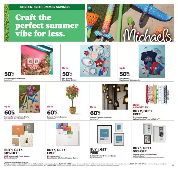 Michaels catalogue in Saint Peters MO | 6/21 Weekly Ad | 2026-06-21T00:00:00.000Z - 2026-06-27T00:00:00.000Z