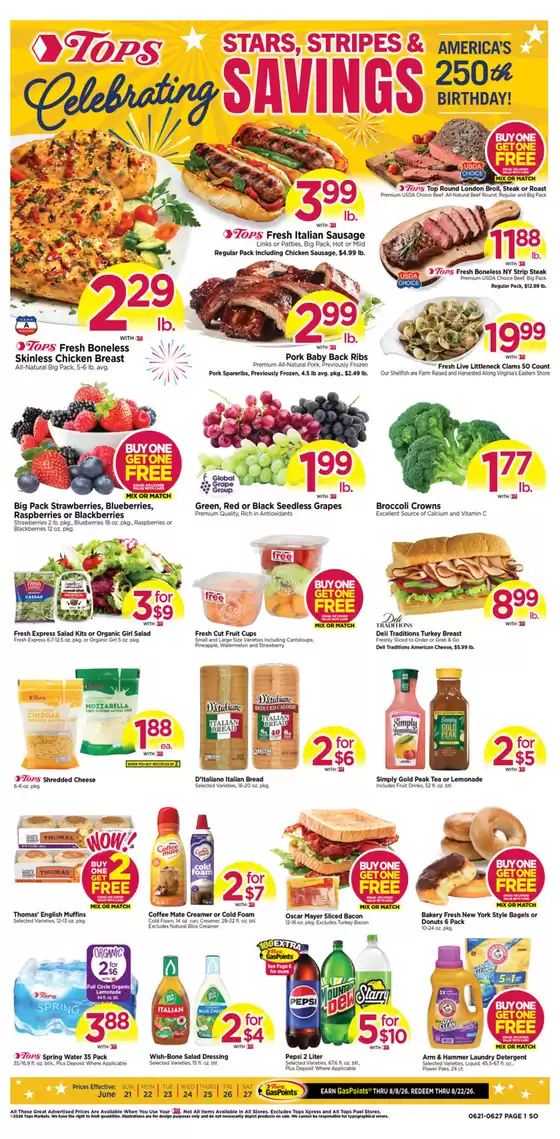 Tops catalogue | Attractive special offers for everyone | 2026-06-21T00:00:00.000Z - 2026-06-27T00:00:00.000Z