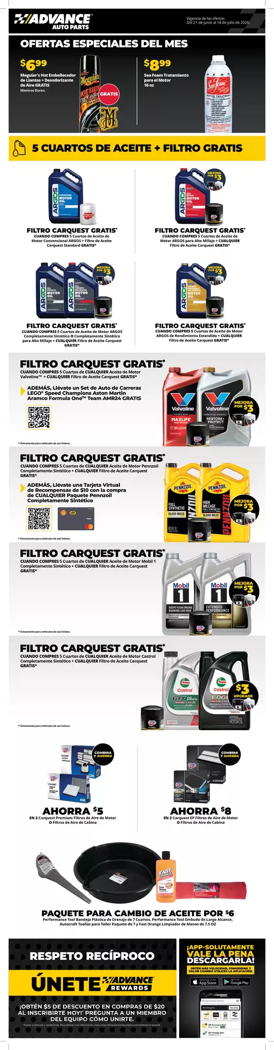 Advance Auto Parts catalogue | DIY PROMO 21891813 Period7DigitalFlyer SP US LMv2 | 2026-06-21T00:00:00.000Z - 2026-07-18T00:00:00.000Z