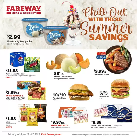 Fareway catalogue | Exclusive deals and bargains | 2026-06-22T00:00:00.000Z - 2026-06-27T00:00:00.000Z