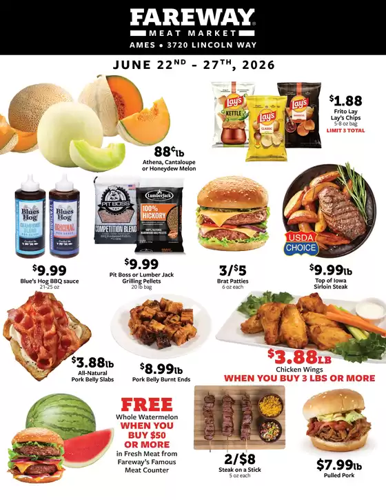 Fareway catalogue | Exclusive bargains | 2026-06-22T00:00:00.000Z - 2026-06-27T00:00:00.000Z
