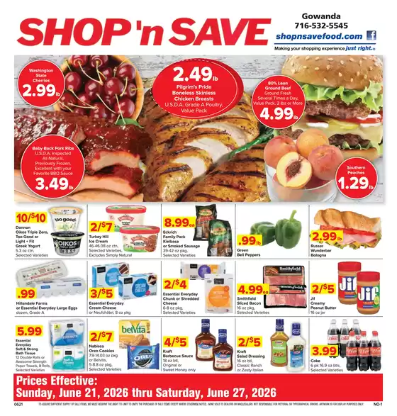 Shop 'n Save catalogue | Great offer for bargain hunters | 2026-06-21T00:00:00.000Z - 2026-06-27T00:00:00.000Z
