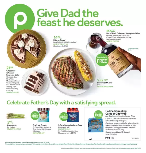 Publix catalogue | Our best deals for you | 2026-06-17T00:00:00.000Z - 2026-06-23T00:00:00.000Z