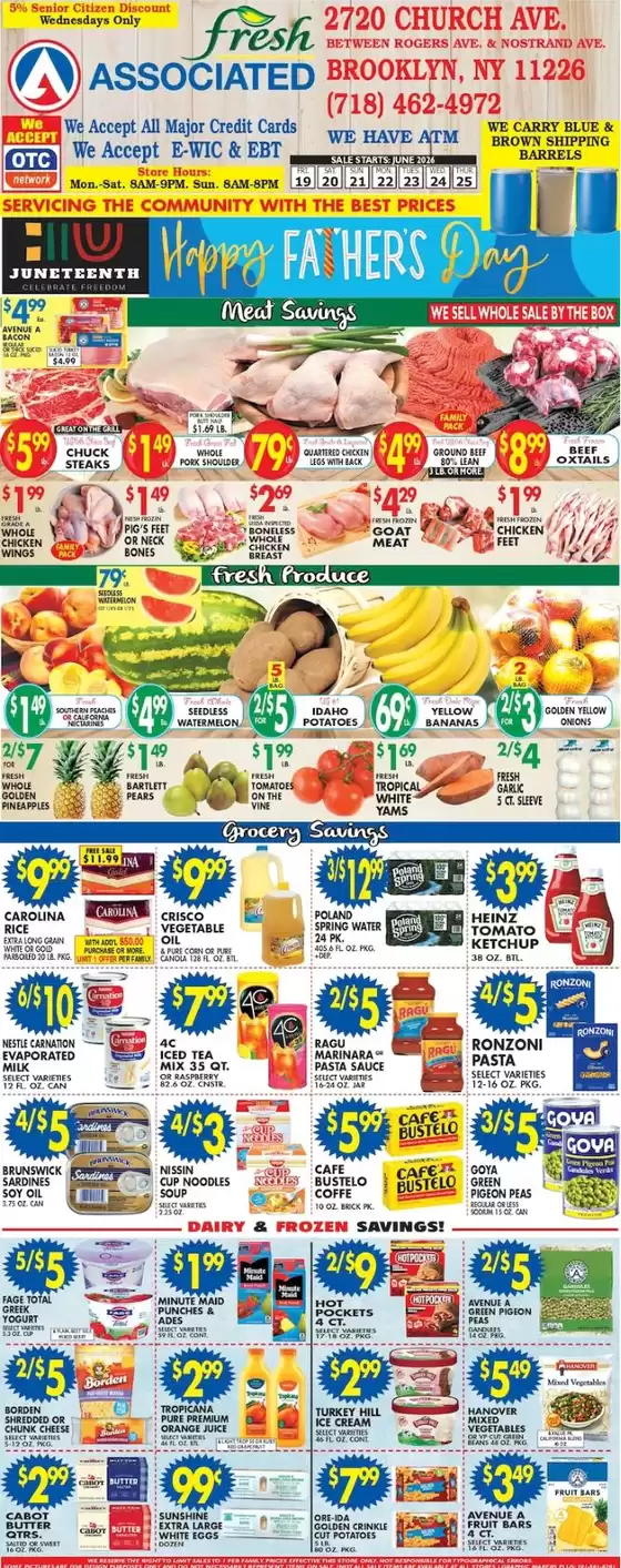 Associated catalogue | Current special promotions | 2026-06-19T00:00:00.000Z - 2026-06-25T00:00:00.000Z