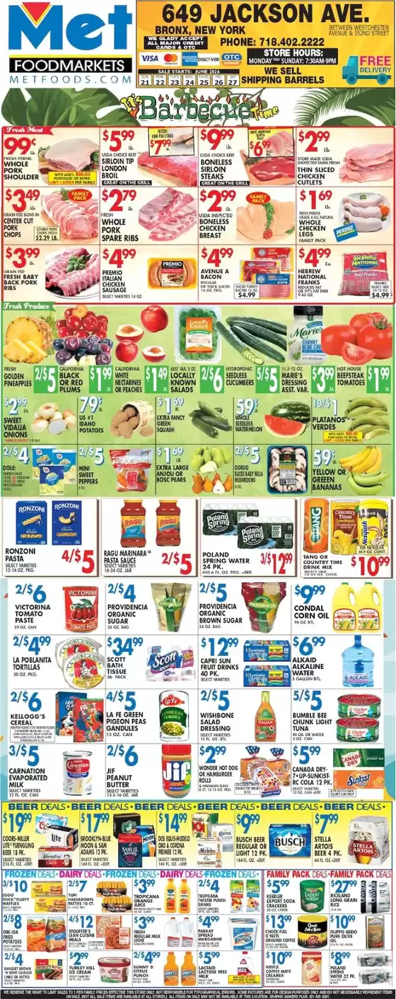 Met Foodmarkets catalogue | Discounts and promotions | 2026-06-21T00:00:00.000Z - 2026-06-27T00:00:00.000Z