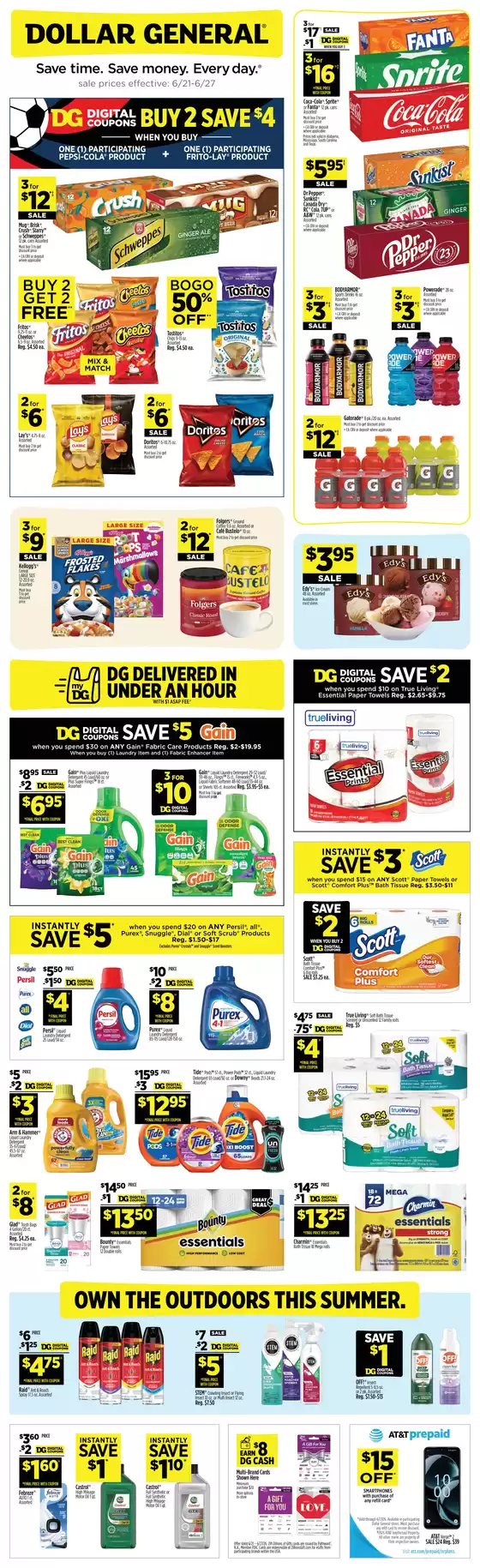 Dollar General catalogue | Discover attractive offers | 2026-06-21T00:00:00.000Z - 2026-06-27T00:00:00.000Z