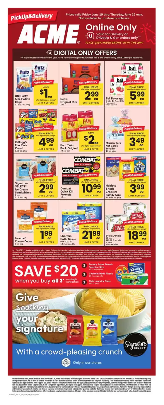 ACME catalogue in Mahopac NY | Acme Markets - SP | 2026-06-19T00:00:00.000Z - 2026-06-25T00:00:00.000Z