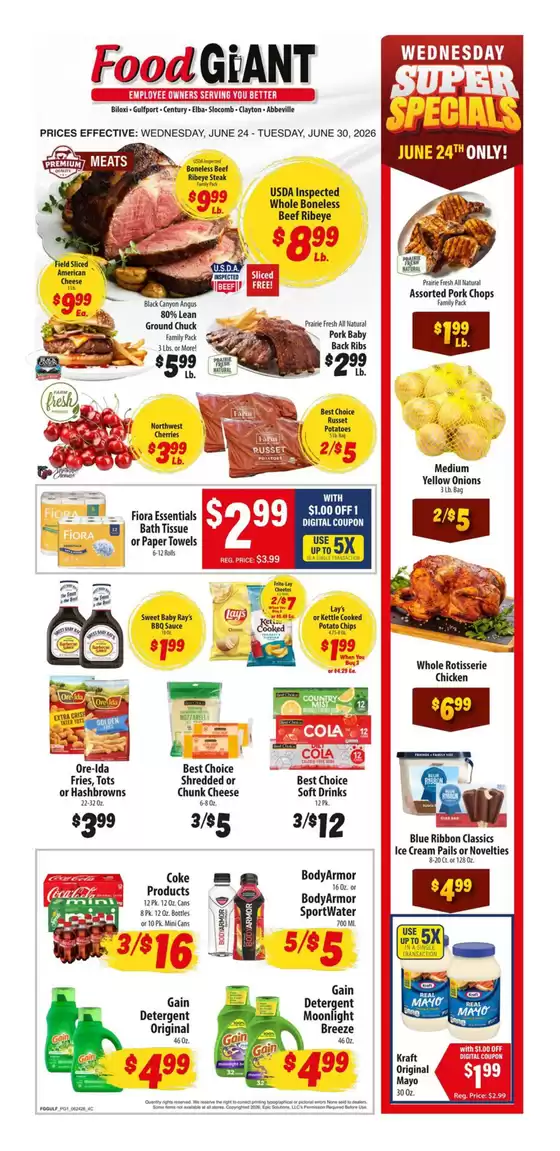 Food Giant catalogue in Memphis TN | Weekly Ad | 2026-06-24T00:00:00.000Z - 2026-06-30T00:00:00.000Z