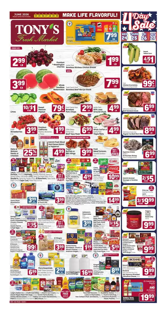 Tony's Fresh Market catalogue in Minooka IL | Weekly Ad | 2026-06-24T00:00:00.000Z - 2026-06-30T00:00:00.000Z