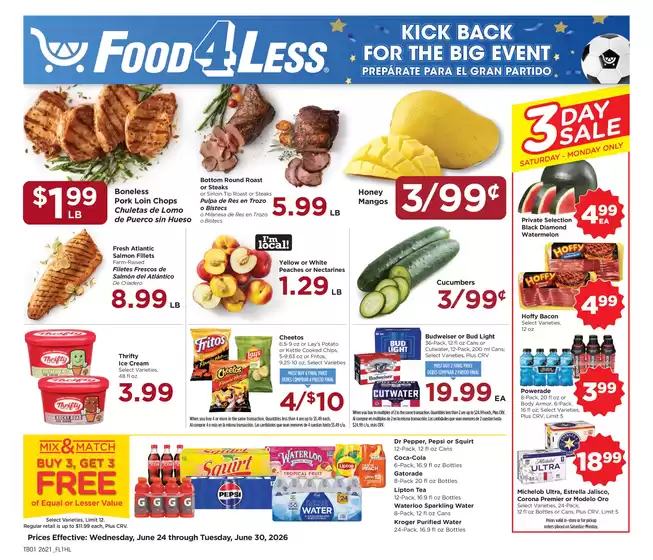 Food 4 Less catalogue in Pico Rivera CA | Our best offers for you | 2026-06-24T00:00:00.000Z - 2026-06-30T00:00:00.000Z