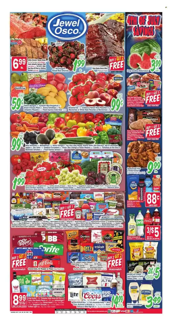 Jewel-Osco catalogue in Hodgkins IL | Jewel-Osco Weekly ad | 2026-06-24T00:00:00.000Z - 2026-06-30T00:00:00.000Z