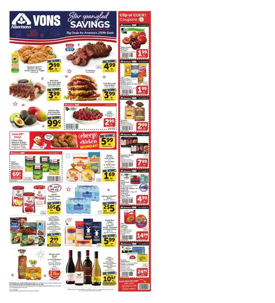 Albertsons catalogue in La Habra CA | Current bargains and offers | 2026-06-24T00:00:00.000Z - 2026-06-30T00:00:00.000Z
